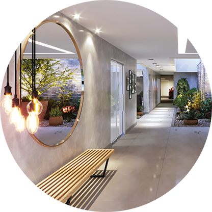 Hall Decorado